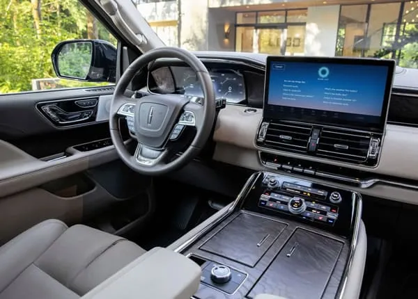 Tablero de instrumentos de la Lincoln Navigator.