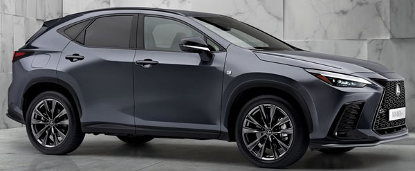 Lexus NX Camioneta tipo Crossover Tamaño Compacto.