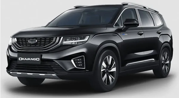 Geely Okavango Camioneta SUV Crossover Tama&ntilde;o Mediano.