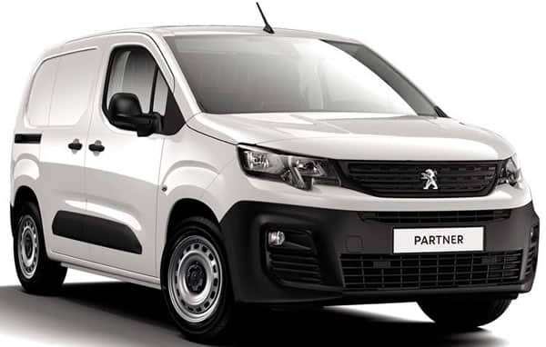 Peugeot Partner. Panel de carga tamaño compacto