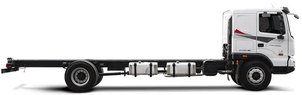 Vista lateral del cami&oacute;n rab&oacute;n Hyundai Pavise.