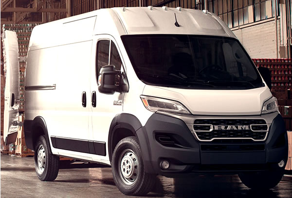 RAM Promaster 2500 Camioneta Panel de Carga.