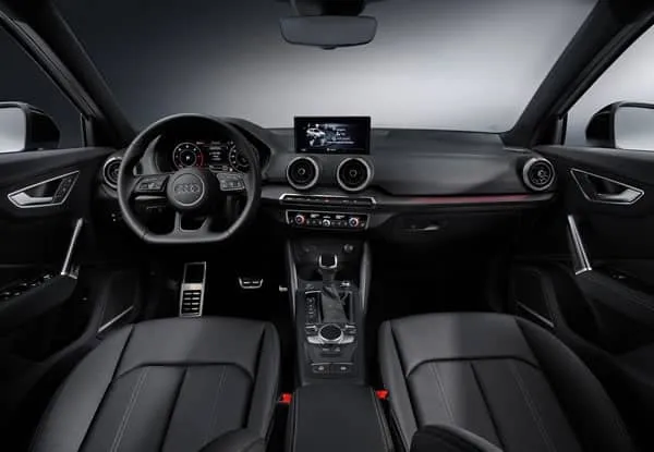 Tablero de instrumentos de la Audi Q2.