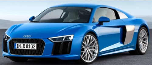 Audi R8 Roadster Deportivo.