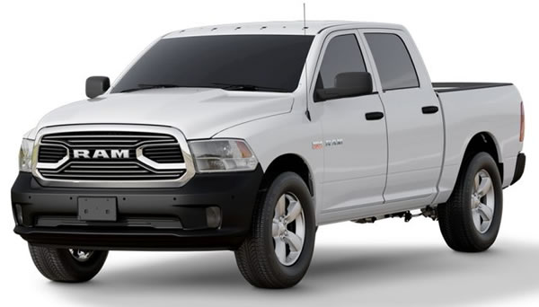 RAM 1500 SLT Crew Cab Camioneta Pickup Tamaño Grande para Trabajo.