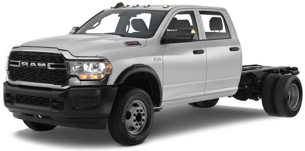 RAM 4000 Crew Cab Chasis Cabina 4x4.