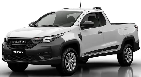 RAM 700 Regular Cab Camioneta tipo Pickup Tama&ntilde;o Compacto.