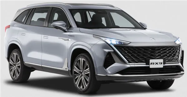 MG RX9 Camioneta SUV tama&ntilde;o mediano.