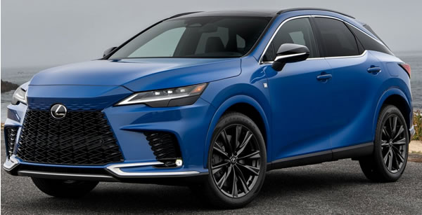 Lexus RX Camioneta tipo SUV Crossover Compacta.