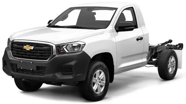 Chevrolet S10 Max Camioneta Chasis Cabina Tama&ntilde;o Mediano.