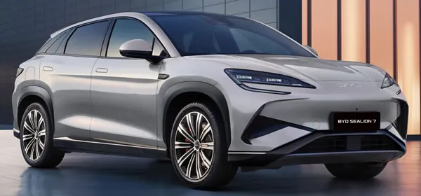 BYD Sealion 7 EV Crossover SUV Tama&ntilde;o Mediano 100% el&eacute;ctrico.