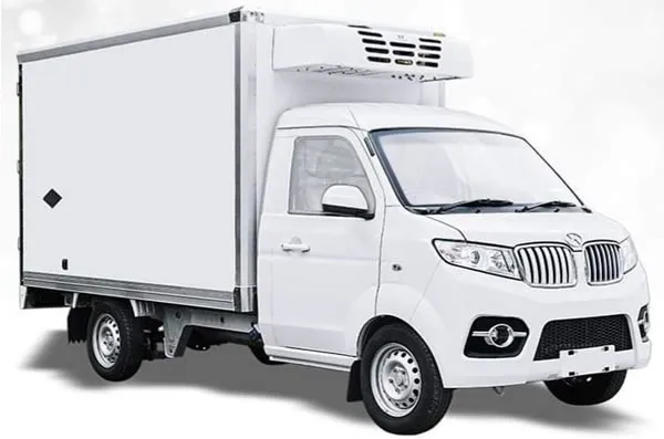Shineray T30 Mini Truck con aplicaci&oacute;n de caja refrigerada.