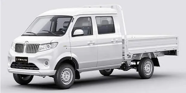 Shineray T32 Chasis Cabina Crew Cab con Plataforma Carga 1,200 kg.