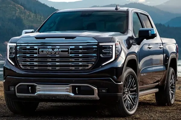 GMC Sierra Camioneta Pickup tama&ntilde;o completo.