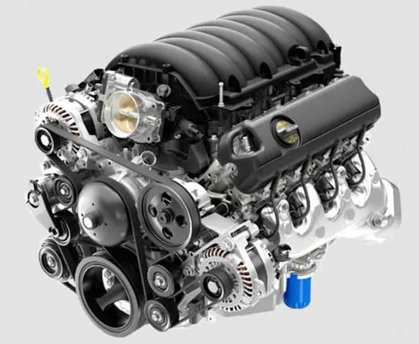Motor V8 6.6 litros.