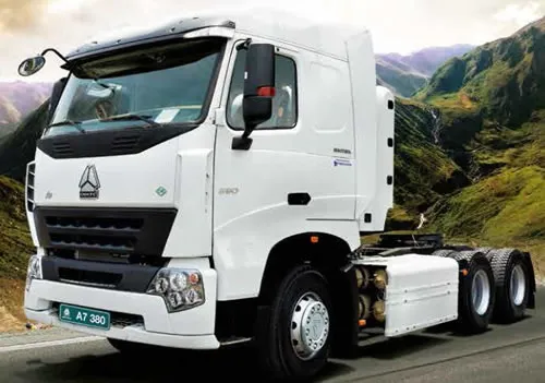 Tracto-cami&oacute;n Sinotruk Sitrak 430 a GNC.