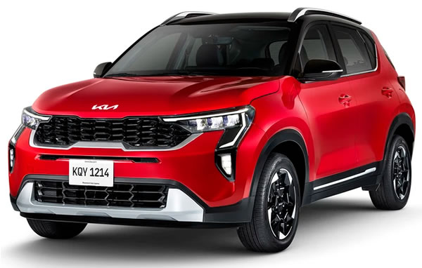 KIA Sonet Camioneta tipo Crossover tamaño Sub-Compacto.