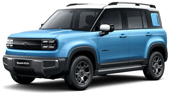 Chevrolet Spark EUV nano SUV el&eacute;ctrica.