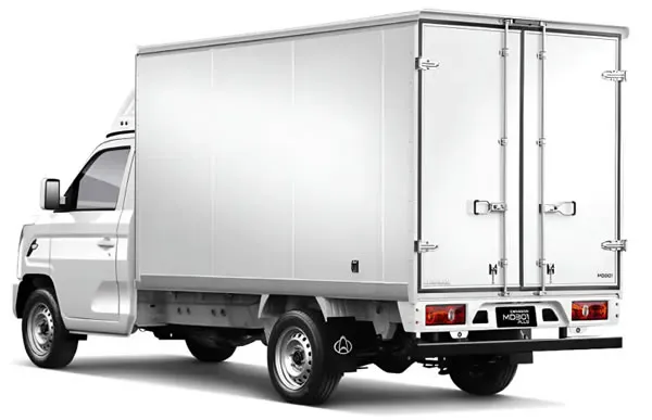 Changan Star Truck Plus con aplicaci&oacute;n de caja seca.