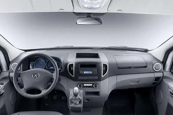 Tablero de instrumentos de la JAC Sunray Cargo Van.
