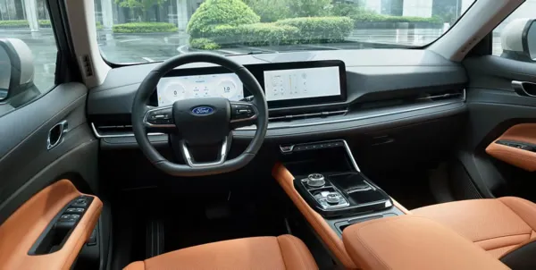 Tablero de instrumentos de la Ford Territory.