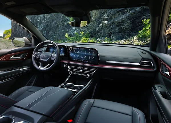 Panel de instrumentos de la Chevrolet Traverse.