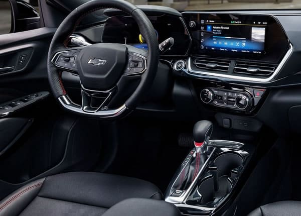 Tablero de instrumentos de la Chevrolet Trax.