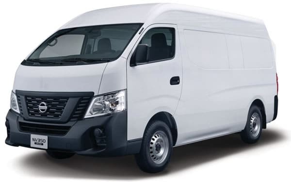 Nissan Urvan Camioneta Panel sin Ventanas.