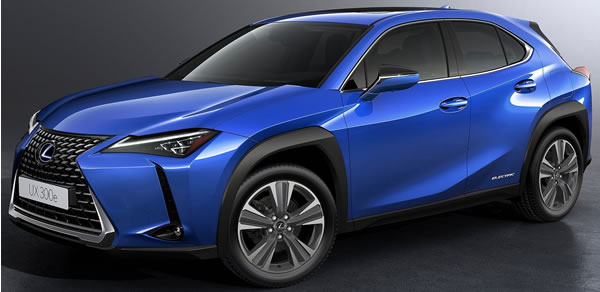 Lexus UX Híbrida Tamaño Sub-Compacto.