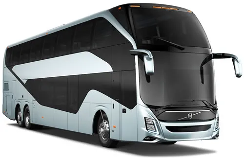 Autob&uacute;s Volvo 9800DD.