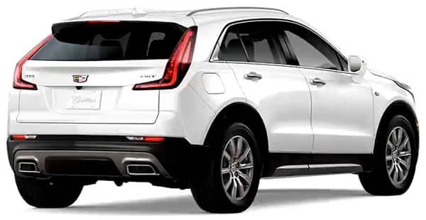 Cadillac XT4 Vista trasera.