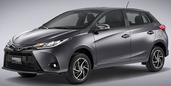 Toyota Yaris Hatchback.