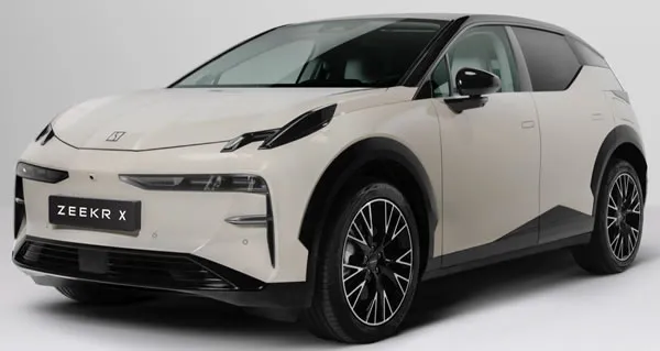 Zeekr X Veh&iacute;culo tipo Crossover Sub-Compacto El&eacute;ctrico.