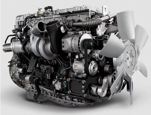 Motor turbo-diésel International S13.